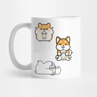 Boba Tea Sticker Set 2 Mug